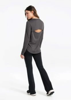 LOLE Repose Long Sleeve - Magnet -Outlet LOLE Store LSW4256 BB04 3 1900x