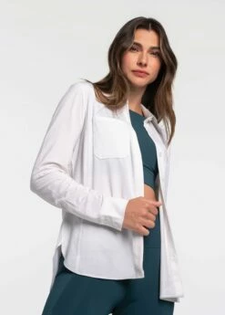 LOLE Everyday Shirt - Gardenia -Outlet LOLE Store LSW4257 W432 6 1900x