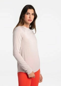 LOLE Performance Wool Long Sleeve - Abalone -Outlet LOLE Store LSW4262 G370 4 1900x