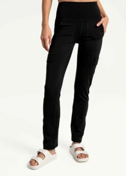 LOLE Step Up Cargo Pants - Black -Outlet LOLE Store LSW4266 N415 2 1900x
