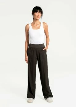 LOLE Connect Wide Leg Pants - Olive