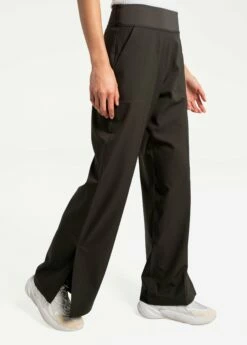 LOLE Connect Wide Leg Pants - Olive -Outlet LOLE Store LSW4268 BB03 4 1900x