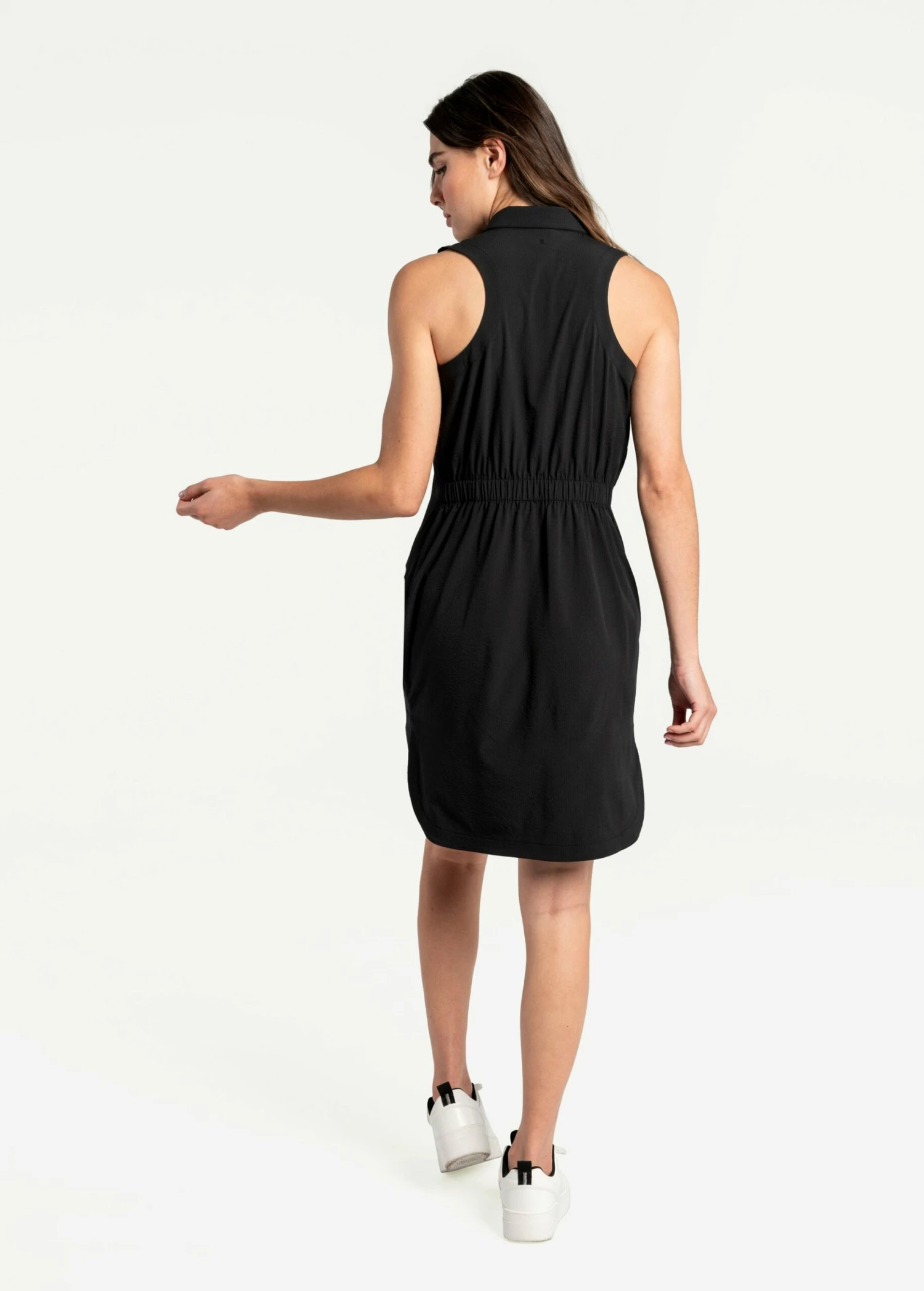 LOLE Momentum Shirt Dress - Black 4 LOLE Momentum Shirt Dress - Black - Image 2