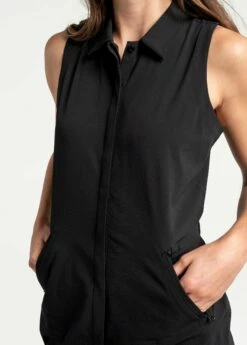 LOLE Momentum Shirt Dress - Black 14 LOLE Momentum Shirt Dress - Black -Outlet LOLE Store LSW4272 N415 6 1900x