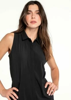 LOLE Momentum Shirt Dress - Black 15 LOLE Momentum Shirt Dress - Black -Outlet LOLE Store LSW4272 N415 7 1900x