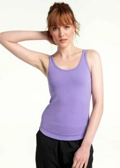 LOLE Organic Cotton Tank Top - Violet