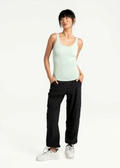LOLE Organic Cotton Tank Top - Nebula Green -Outlet LOLE Store LSW4276 V783 4 1900x