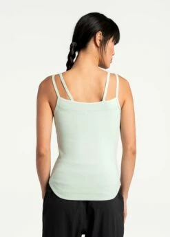 LOLE Organic Cotton Tank Top - Nebula Green -Outlet LOLE Store LSW4276 V783 5 1900x
