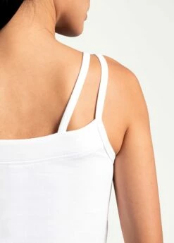 LOLE Organic Cotton Tank Top - White -Outlet LOLE Store LSW4276 W101 2 1900x