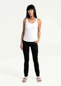 LOLE Organic Cotton Tank Top - White -Outlet LOLE Store LSW4276 W101 3 1900x