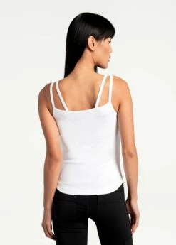 LOLE Organic Cotton Tank Top - White -Outlet LOLE Store LSW4276 W101 4 1900x