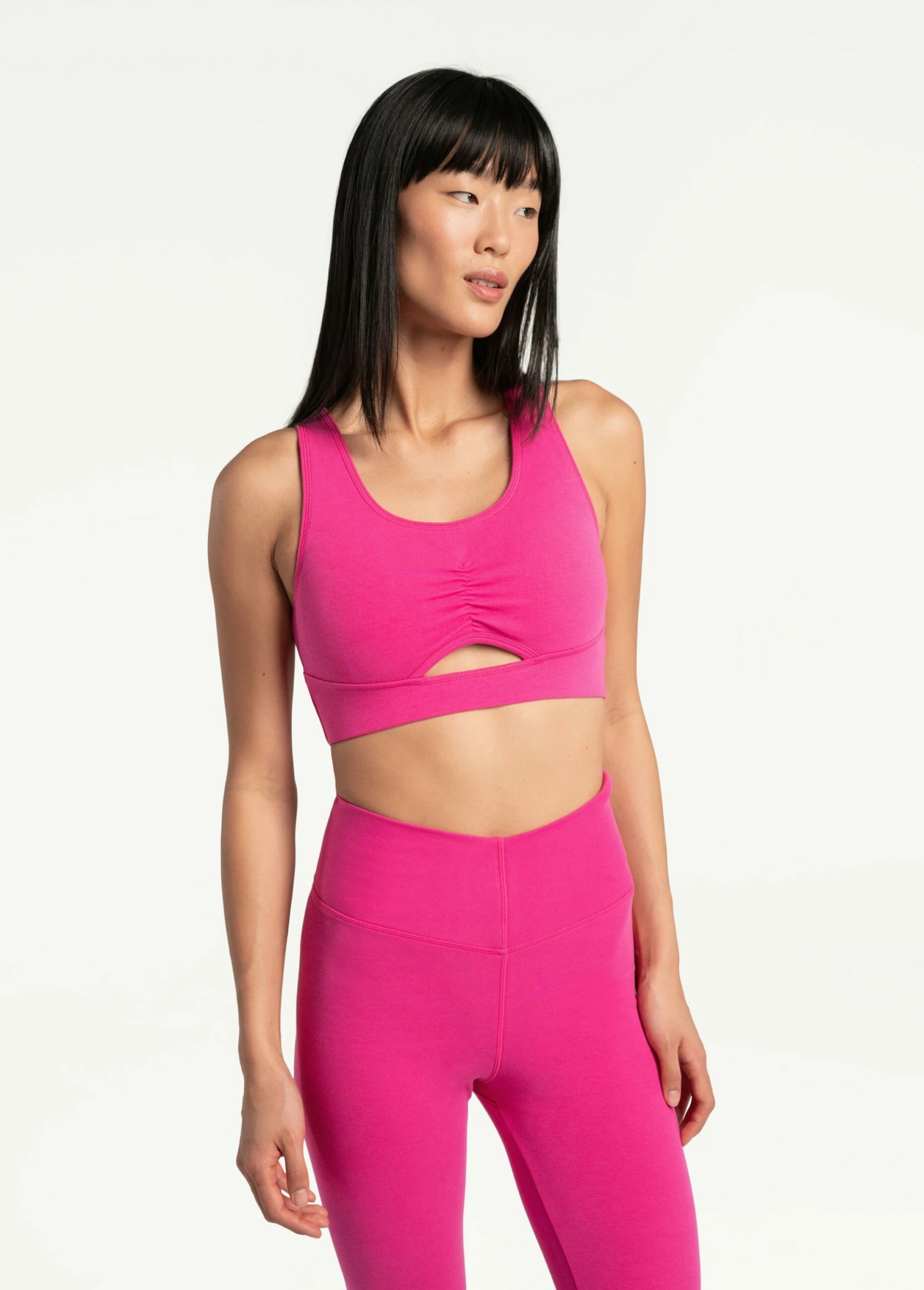 LOLE Organic Cotton Bra - Rhubarb 5 LOLE Organic Cotton Bra - Rhubarb - Image 3