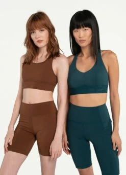 LOLE Comfort Stretch Biker Shorts - Black Walnut -Outlet LOLE Store LSW4283 C207 6 1900x