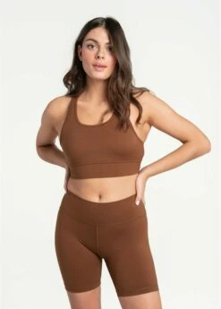 LOLE Comfort Stretch Biker Shorts - Black Walnut -Outlet LOLE Store LSW4283 C207 8 1900x