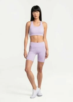 LOLE Comfort Stretch Biker Shorts - Lilac