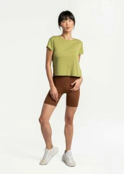 LOLE Everyday Short Sleeve - Kelp -Outlet LOLE Store LSW4294 V760 5 1900x