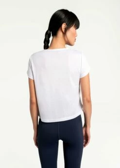 LOLE Everyday Short Sleeve - White -Outlet LOLE Store LSW4294 W101 2 1900x