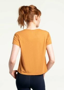 LOLE Everyday Short Sleeve - Inca Gold -Outlet LOLE Store LSW4294 Y283 3 1900x