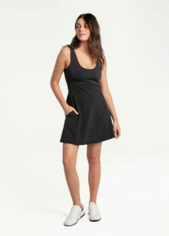 LOLE Momentum Dress - Black -Outlet LOLE Store LSW4297 N415 4 1900x