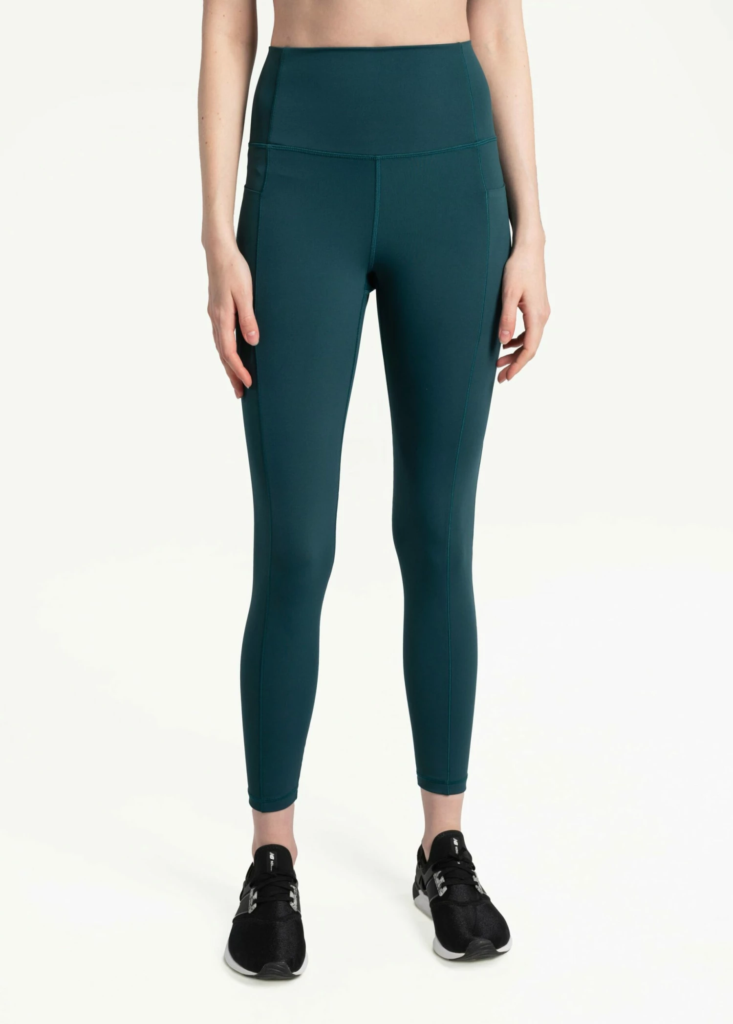 LOLE Step Up Ankle Leggings - Emerald 4 LOLE Step Up Ankle Leggings - Emerald - Image 2