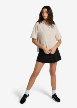 LOLE Step Up Skort - Black -Outlet LOLE Store LSW4303 N415 6 1900x