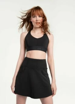 LOLE Step Up Skort - Black -Outlet LOLE Store LSW4303 N415 8 1900x