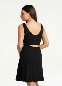 LOLE Traverse V-Neck Dress - Black -Outlet LOLE Store LSW4308 N415 4 1900x
