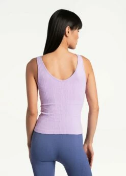 LOLE Asana V-Neck Tank Top - Lilac -Outlet LOLE Store LSW4323 P720 2 1900x
