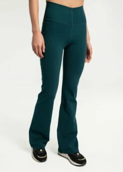 LOLE Organic Cotton Bootleg Pants - Emerald -Outlet LOLE Store LSW4326 V776 3 1900x