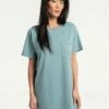 LOLE Effortless Cotton Dress - Beryl Blue