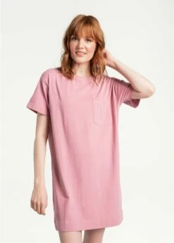 LOLE Effortless Cotton Dress - Foxglove