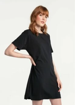LOLE Effortless Cotton Dress - Black