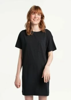 LOLE Effortless Cotton Dress - Black -Outlet LOLE Store LSW4327 N415 3 1900x