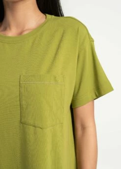 LOLE Effortless Cotton Dress - Kelp -Outlet LOLE Store LSW4327 V760 5 1900x