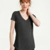 LOLE Everyday V-Neck Short Sleeve - Black