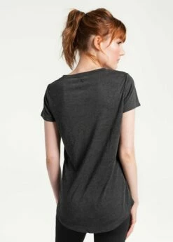 LOLE Everyday V-Neck Short Sleeve - Black -Outlet LOLE Store LSW4331 N415 2 1900x