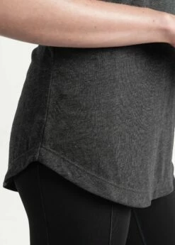 LOLE Everyday V-Neck Short Sleeve - Black -Outlet LOLE Store LSW4331 N415 5 1900x