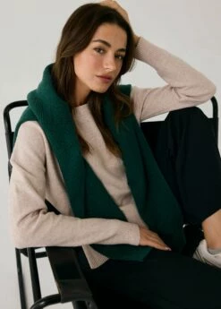 LOLE Camille Crew Neck Sweater - Abalone Heather 11 LOLE Camille Crew Neck Sweater - Abalone Heather -Outlet LOLE Store LSW4356 W435 5 1900x