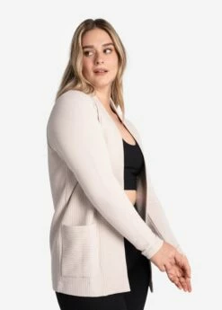 LOLE Ottoman Cardigan - Abalone -Outlet LOLE Store LSW4358 G370 3 1900x