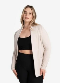 LOLE Ottoman Cardigan - Abalone -Outlet LOLE Store LSW4358 G370 4 1900x