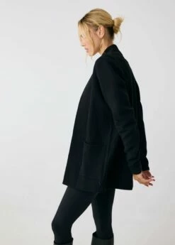 LOLE Ottoman Cardigan - Black
