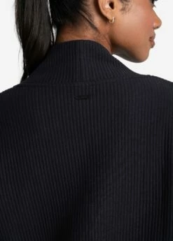 LOLE Ottoman Cardigan - Black -Outlet LOLE Store LSW4358 N415 6 1900x