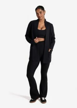 LOLE Ottoman Cardigan - Black -Outlet LOLE Store LSW4358 N415 8 1900x