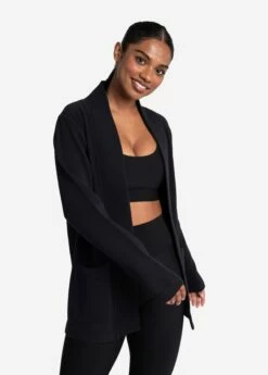 LOLE Ottoman Cardigan - Black -Outlet LOLE Store LSW4358 N415 9 1900x