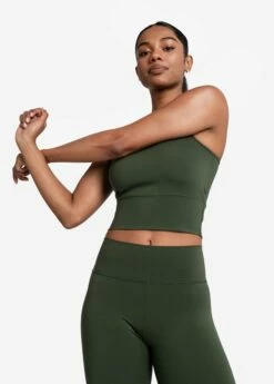 LOLE Comfort Stretch Tank Top - Kombu -Outlet LOLE Store LSW4364 V761 5 1900x