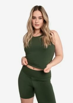 LOLE Comfort Stretch Tank Top - Kombu -Outlet LOLE Store LSW4364 V761 7 1900x