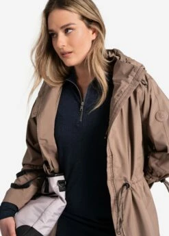 LOLE Traverse 1/2 Zip Dress - Outerspace Heather -Outlet LOLE Store LSW4370 BB07 7 1900x