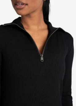 LOLE Traverse 1/2 Zip Dress - Black 15 LOLE Traverse 1/2 Zip Dress - Black -Outlet LOLE Store LSW4370 N415 6 1900x