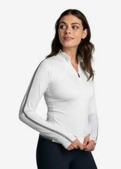 LOLE Just Long Sleeve - White -Outlet LOLE Store LSW4374 W101 3 1900x