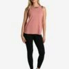 LOLE Performance Wool Moisture-wicking Tank Top - Peony
